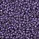 TOHOラウンドシードビーズ  日本製シードビーズ  艶消し  （567f）紫色の亜鉛メッキマット  8/0  3mm  穴：1mm  約10000個/ポンド SEED-TR08-0567F-2