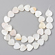 Eau douce naturelle de coquillage perles brins SHEL-S276-87-2
