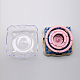 Pearl Pink Plastic Knitting Flower Loom Set X-TOOL-R045-05-2