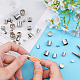 CHGCRAFT 36Pcs 6Sizes 201 Stainless Steel Column Shape Cord End Caps for Jewelry Accessories Making Repairing Sewing DIY Craft Accessories STAS-CA0001-94-4
