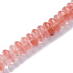 Cherry Quartz Glass Beads Strands G-F743-05A-1