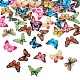 Pandahall fai da te kit per la creazione di orecchini a farfalla DIY-TA0006-02-1