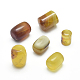 Perles d'agate jaune naturelle G-L533-50-1