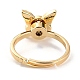 Butterfly Fidget Ring for Anxiety Stress Relief RJEW-P024-01B-3