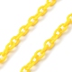 Collares personalizados de cadena de cable de plástico abs NJEW-JN02996-M-4