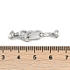 Латуни крюка и S-крючок застежки KK-U043-19P-3