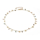 Brass Enamel Pendant Anklets & Bracelets & Necklaces Jewelry Sets SJEW-JS01149-11