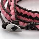 Fashionable Wrap Around Bracelets BJEW-M068-01-3