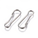 304 Stainless Steel Keychain Clasp Findings STAS-F041-45-B-2