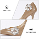 Clip de zapato de boda nupcial DIY-WH0343-24-5