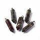 Natural Dragon Blood Double Terminated Pointed Pendants G-G926-01P-01-1