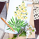 FINGERINSPIRE Yucca Painting Stencil 11.7x8.3 inch Flowers Stencil Plastic Yucca Leaves Pattern Template Reusable DIY Art and Craft Stencils Natural Plants Stencils for Painting on Wood Wall Furniture DIY-WH0396-228-7