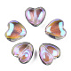 Perles en verre electroplate transparent  GLAA-N035-030-K01-1