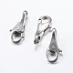 Tibetan Style Alloy Lobster Claw Clasps X-TIBE-T002-15AS-NR-1