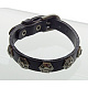 Bracelets en cuir punk rock X-BJEW-N114-8-1