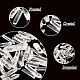 OLYCRAFT 35pcs Quartz Crystal Beads Natural Quartz Crystals Bulk Natural Polished Tumbled Clear Quartz Crystal Points Shards for Jewelry Making Quartz Crystal Sticks Spikes G-OC0001-58-5