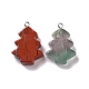 Natural & Synthetic Mixed Gemstone Pendants G-M395-02-2