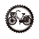 NBEADS Wheels Bicycle Metal Wall Art Decor HJEW-WH0067-228-1