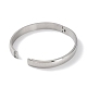 304 Stainless Steel Textured Bangles BJEW-F464-13P-3