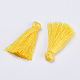 Décorations de pendentif pompon en polyester FIND-S260-C05-3