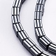 Non-magnetic Synthetic Hematite Beads Strand G-P363-19A-3