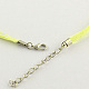 Multi-strand Necklace Cord for Jewelry Making NJEW-R217-M-5