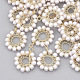 Colgantes de perlas de imitación de plástico abs KK-S348-376-1