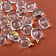 Colgantes de cristal de aleación redonda X-GLAA-Q051-15mm-01KC-1