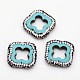 Synthetic Turquoise Square Beads G-L355-08-1