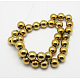 Non-Magnetic Synthetic Hematite Beads Strands G-D016-2-2
