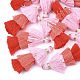 Algodon poli (poliéster algodón) decoraciones colgantes borla FIND-T018-M-2