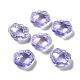 Pendentifs en verre transparent&nbsp;GLAA-D025-08L-1