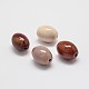 Natural Mookaite Oval Beads G-P076-35A-1