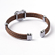 Bracelets de manchette en 304 acier inoxydable BJEW-L599-28-2