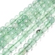Verde naturale fluorite perline fili G-K340-A03-02-1