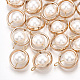 Colgantes de perlas de imitación de plástico abs PACR-T007-21A-1