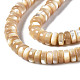 Fili di perle di conchiglia trochid naturale / trochus SSHEL-S266-019B-02-3