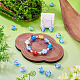 Perle di lampwork fatte a mano da 10 pz&nbsp;LAMP-TADJ0001-01F-6