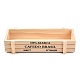 Caja de madera para plantas y caja de almacenamiento CON-M002-01B-1