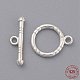 Sterling Silver Toggle Clasps X-STER-A008-21-1
