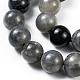Aa grade pierre naturelle perles rondes de labradorite brins G-E251-33-10mm-5
