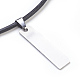 304 Stainless Steel Pendant Necklaces NJEW-JN02186-01-3