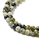 Natural Xiuyu Jade Beads Strands G-H298-A08-01-4