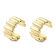 Orecchini con polsino in ottone per le donne&nbsp;EJEW-B057-03G-1