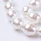 Shell Pearl Beads Strands BSHE-L035-A02-1