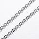 304 Stainless Steel Cable Chain Necklaces NJEW-P147-07P-3