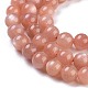 Natural Sunstone Beads Strands G-R475-012-3