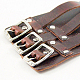 Punk Rock Style Cowhide Leather Bracelets BJEW-O088-02B-6