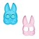 Moldes de silicona de máscara de conejo DIY-CJC0001-30-1