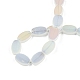 Chapelets de perles en verre imitation jade GLAA-E033-05B-4